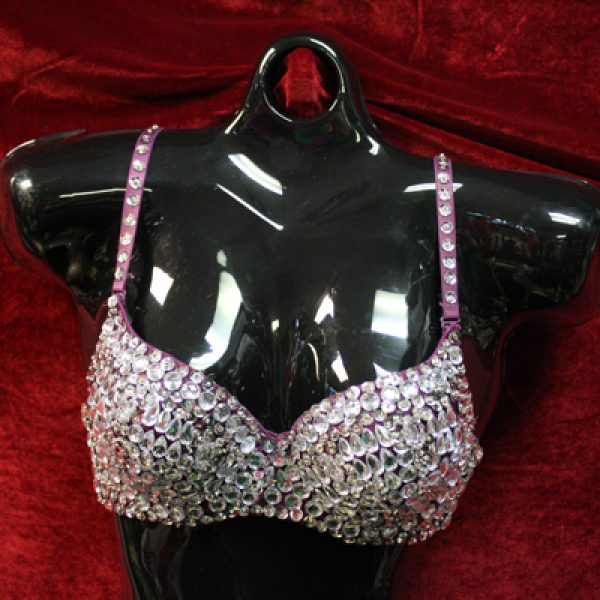 Burlesque Bra-Pink - Hollywood Costumes
