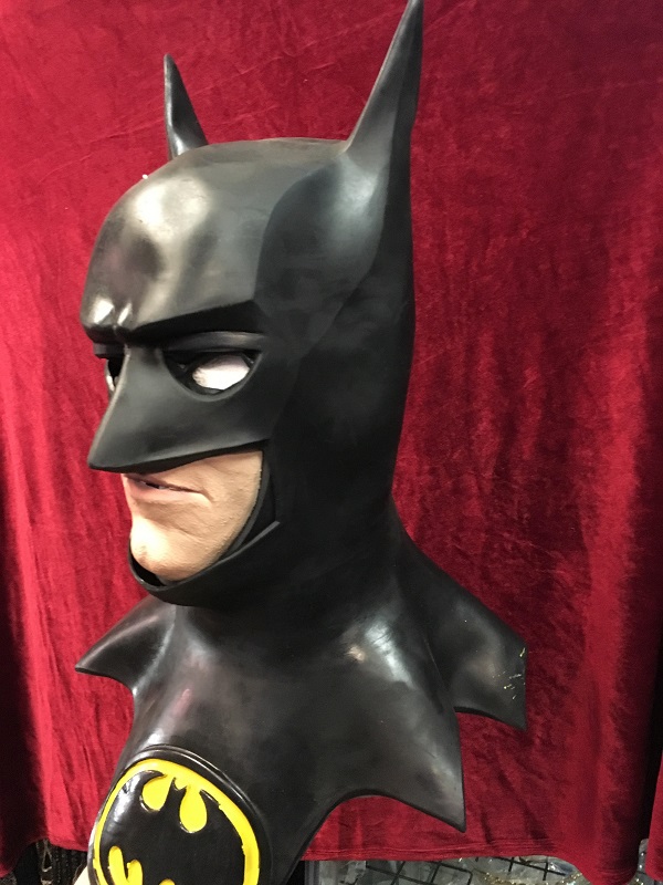 Tim Burton's Batman Mask with Cowl - Hollywood Costumes