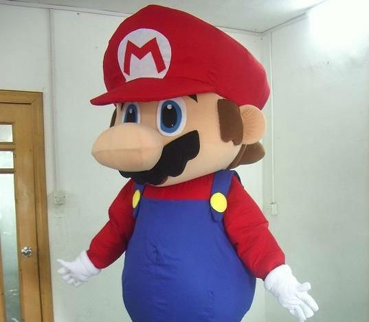 Mario Mascot Costume - Hollywood Costumes