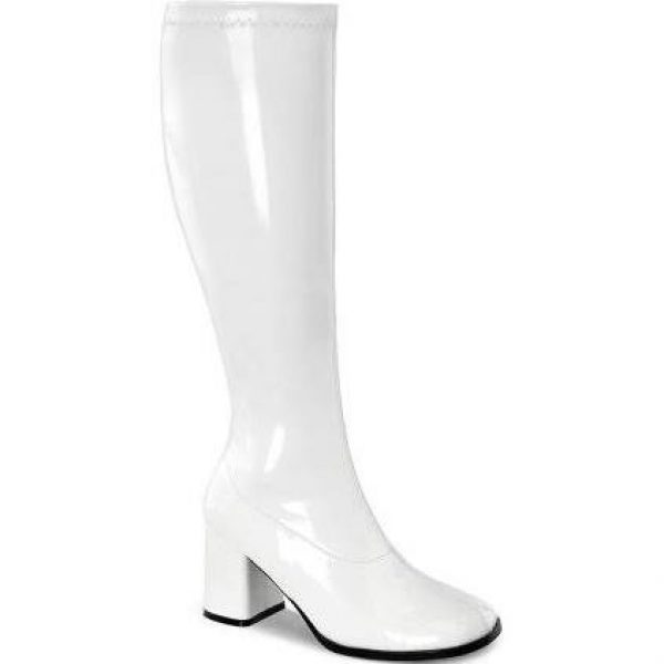 Go-Go Boots- White - Hollywood Costumes