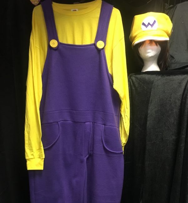 Details about   Super Mario Brothers Wario Mens Costume 