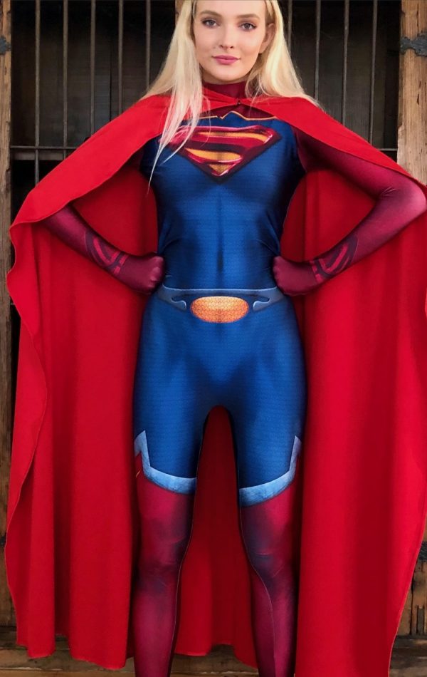 Cosplay Girls Supergirl Costume